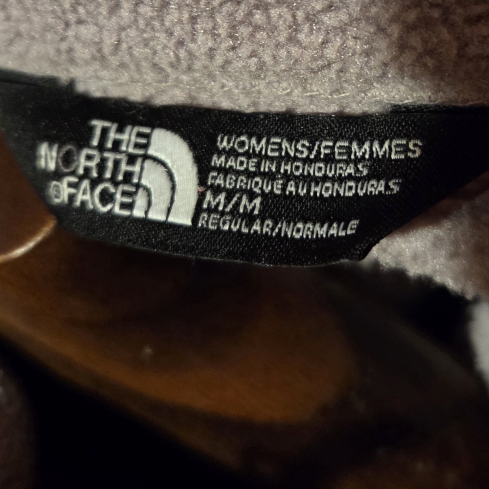 The North Face Purple & Black Aztec Polartec Full Zip Fleece Jacket Size Medium - Picture 6 of 8